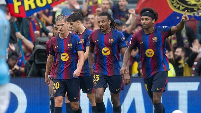 Barcelonadan Galatasaraya gözdağı Şampiyonlar Ligine 5 gollü başlangıç
