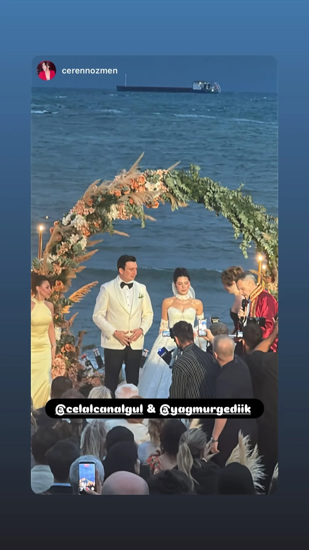 Celal Can Algül ve Yağmur Gedik Yıllar Sonra Evlendi