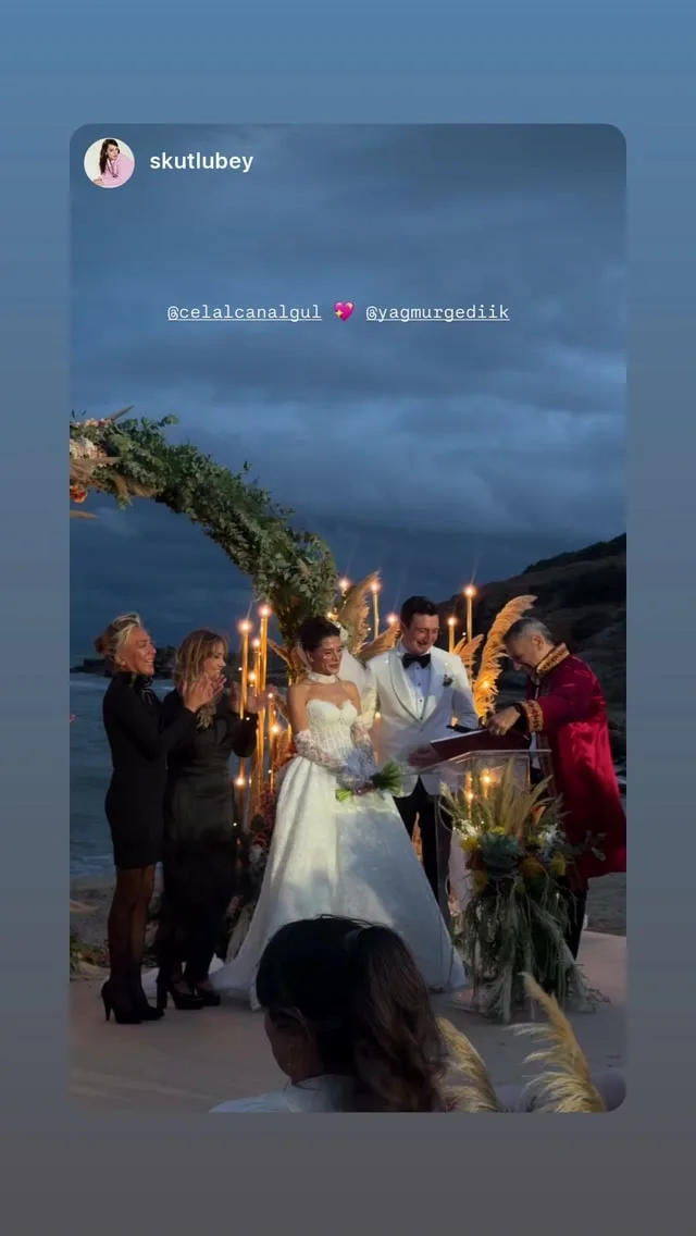 Celal Can Algül ve Yağmur Gedik Yıllar Sonra Evlendi