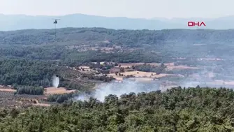 Antalya ve Muğlada orman yangınları büyük ölçüde kontrol altında