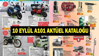 A101 10-16 EYLÜL AKTÜEL ÜRÜNLER: A101 Aldın Aldın Kataloğunda Bu Hafta Neler Var İşte 10-16 Eylül A101 Aktüel Fırsatları