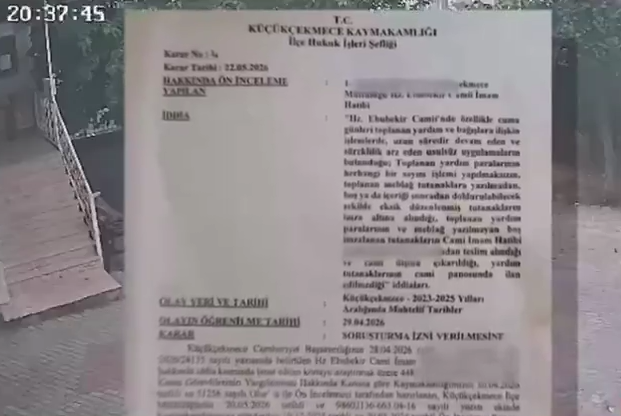 'Yapılan bağışları çalıyorsun' dedi... İmam camide müezzini dövdü