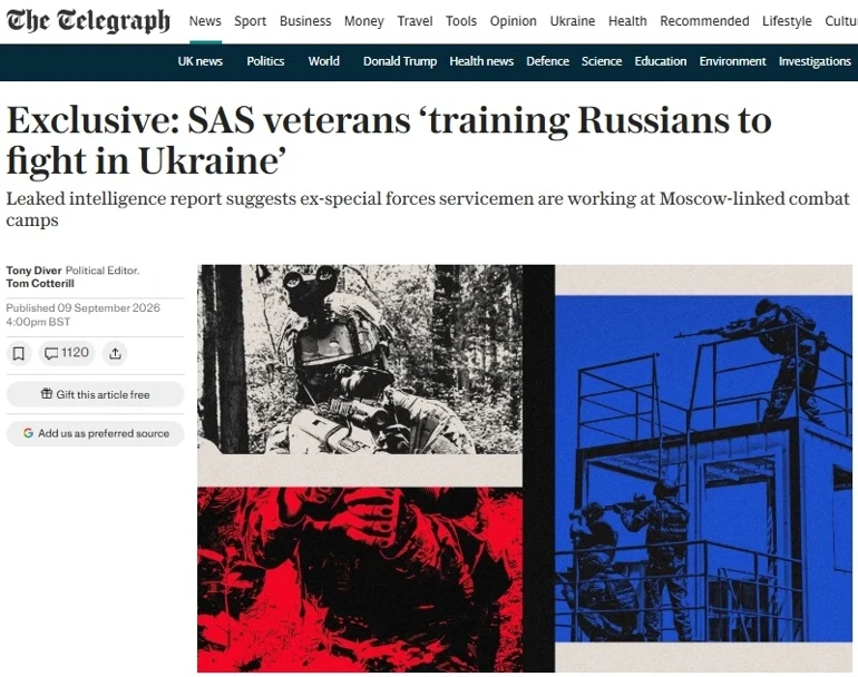 İstihbarat raporu sızdı Rus askerlere İngiliz eğitimi