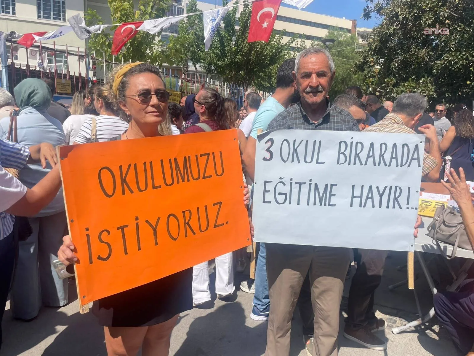 Üç Okul Tek Binada Eğitim Görmeye Başladı