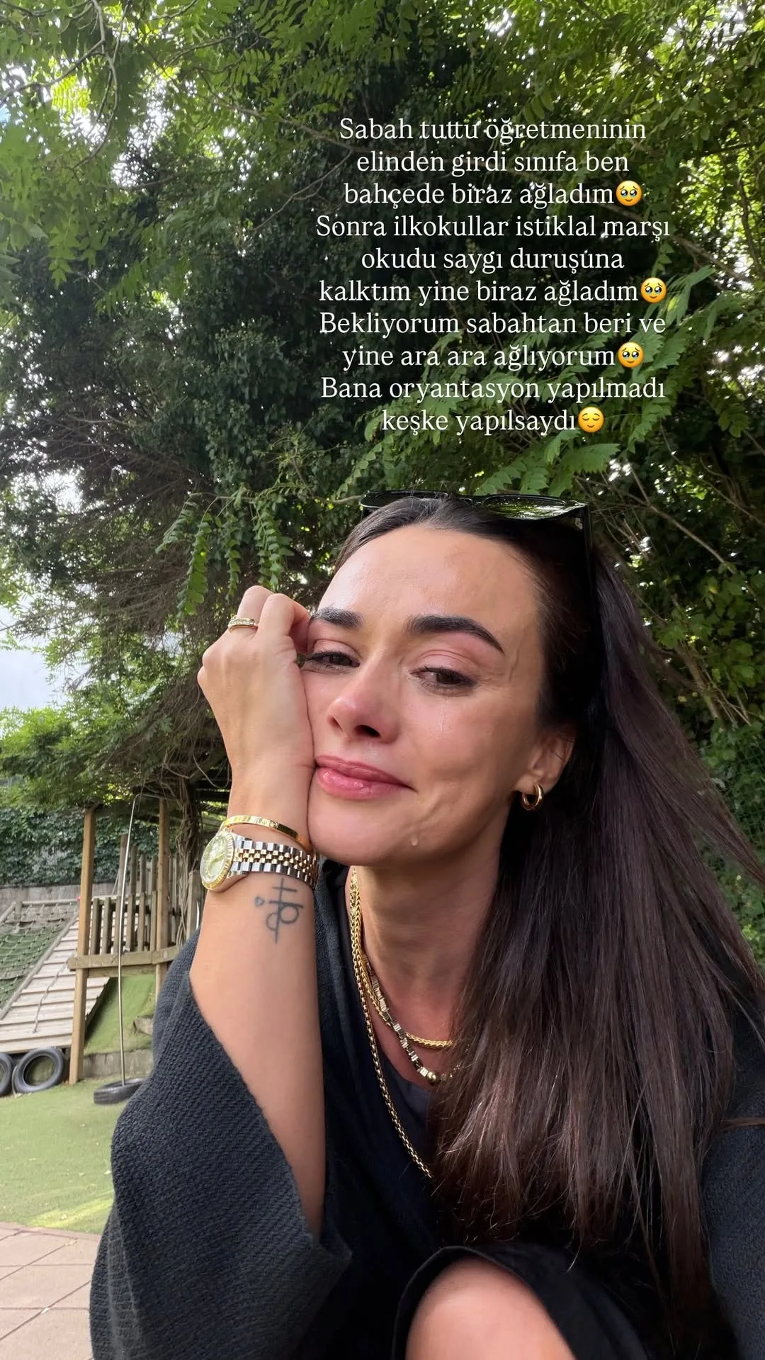 Ünlü Oyuncu Hande Soral, Oğlu Ali'nin İlk Okul Gününde Duygusal Anlar Yaşadı