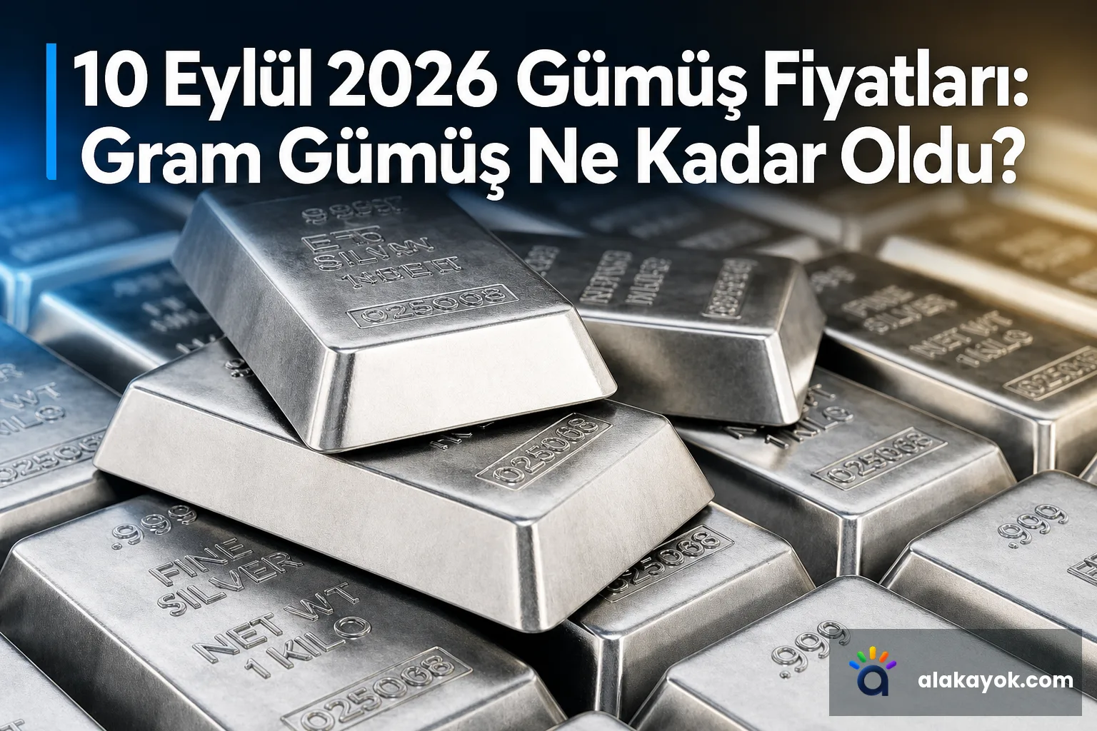 10 Eylül 2026 Gümüş Fiyatları: Gram Gümüş Ne Kadar Oldu?