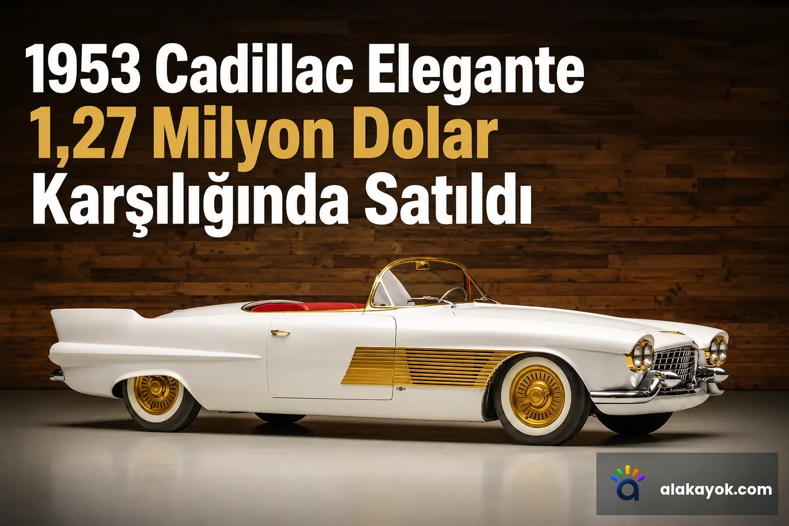 1953 Cadillac Elegante 1,27 Milyon Dolar Karşılığında Satıldı