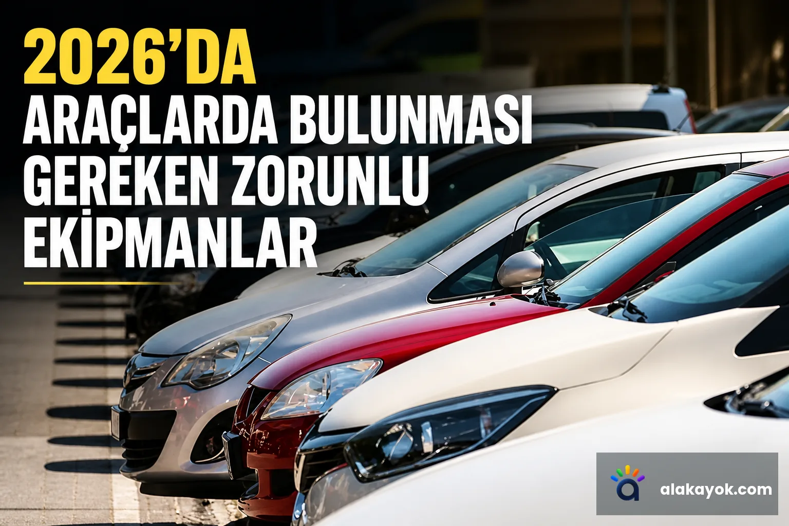 2026'da Araçlarda Bulunması Gereken Zorunlu Ekipmanlar