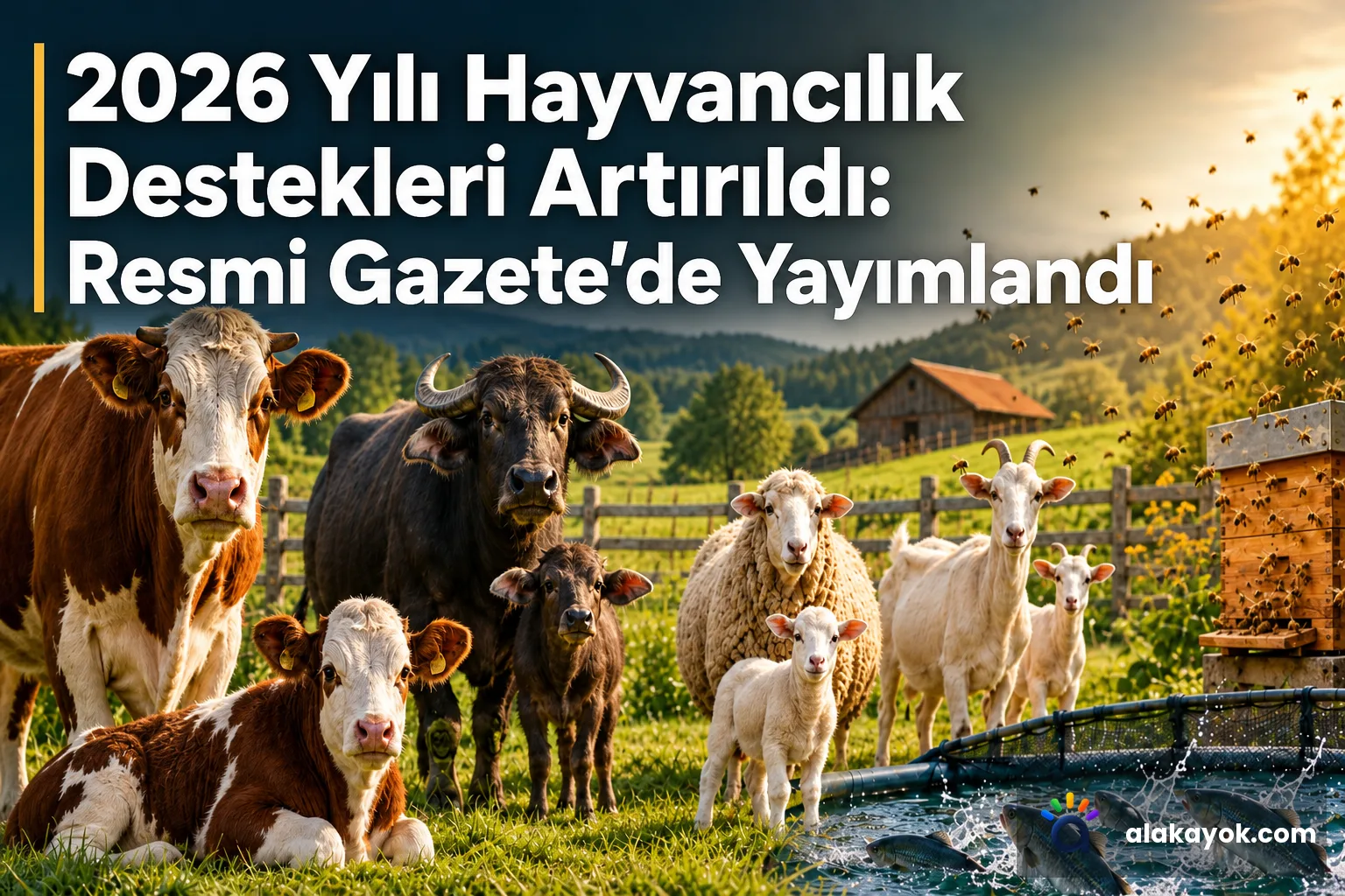 2026 Yılı Hayvancılık Destekleri Artırıldı: Resmi Gazete'de Yayımlandı