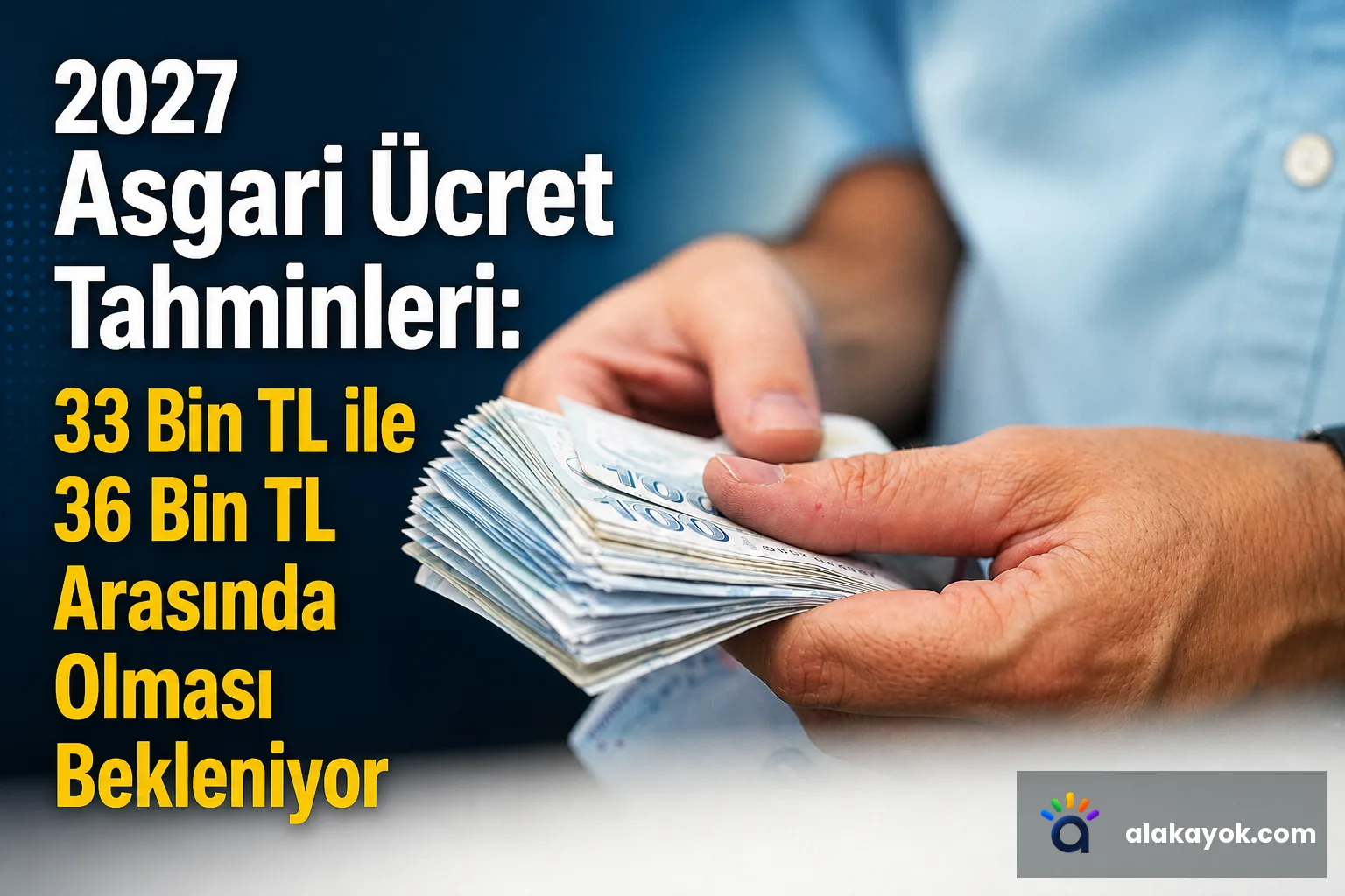 2027 Asgari Ücret Tahminleri: 33 Bin TL ile 36 Bin TL Arasında Olması Bekleniyor