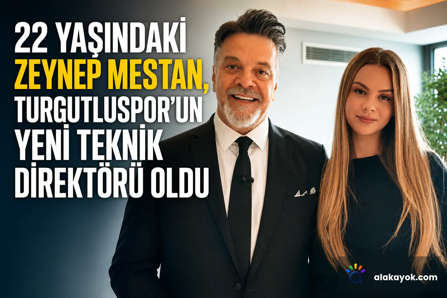 22 Yaşındaki Zeynep Mestan, Turgutluspor'un Yeni Teknik Direktörü Oldu