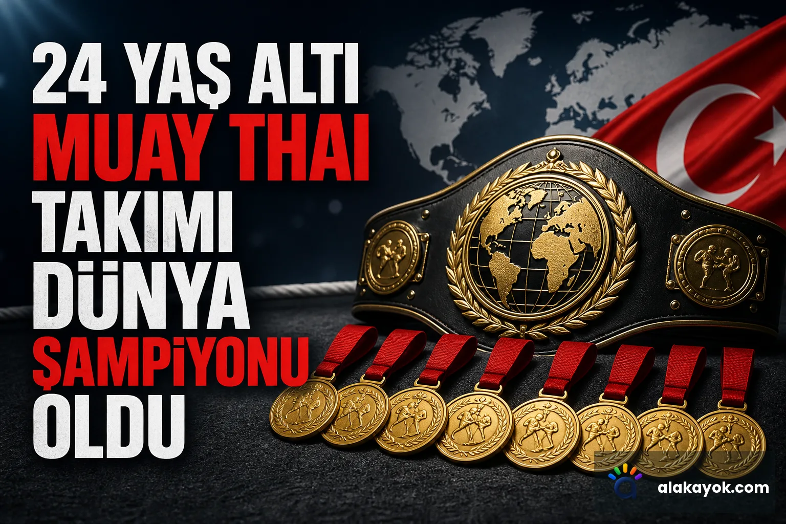 24 Yaş Altı Muay Thai Takımı Dünya Şampiyonu Oldu