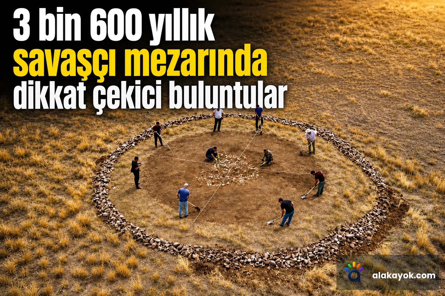 3 bin 600 yıllık savaşçı mezarında dikkat çekici buluntular