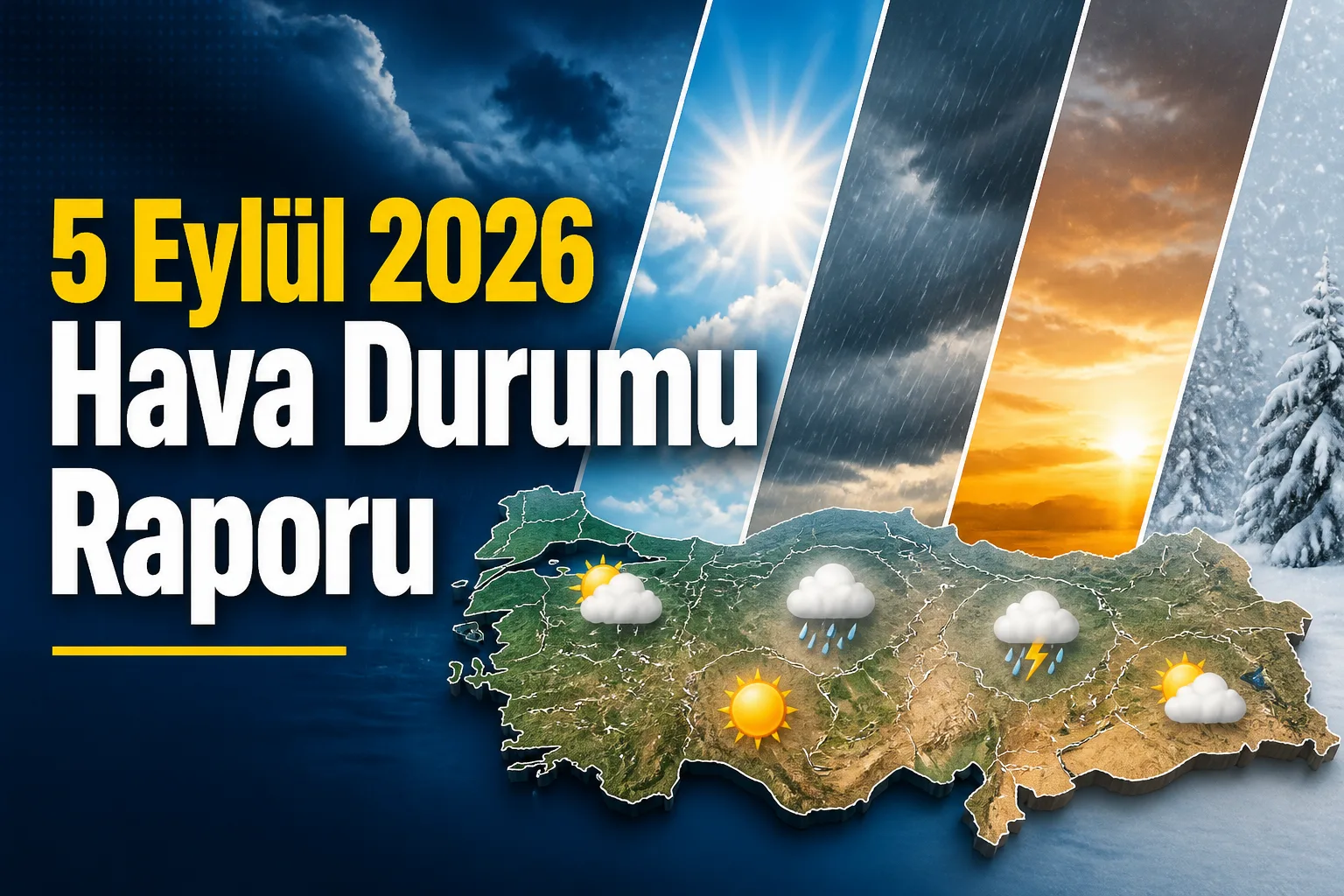 5 Eylül 2026 Hava Durumu Raporu