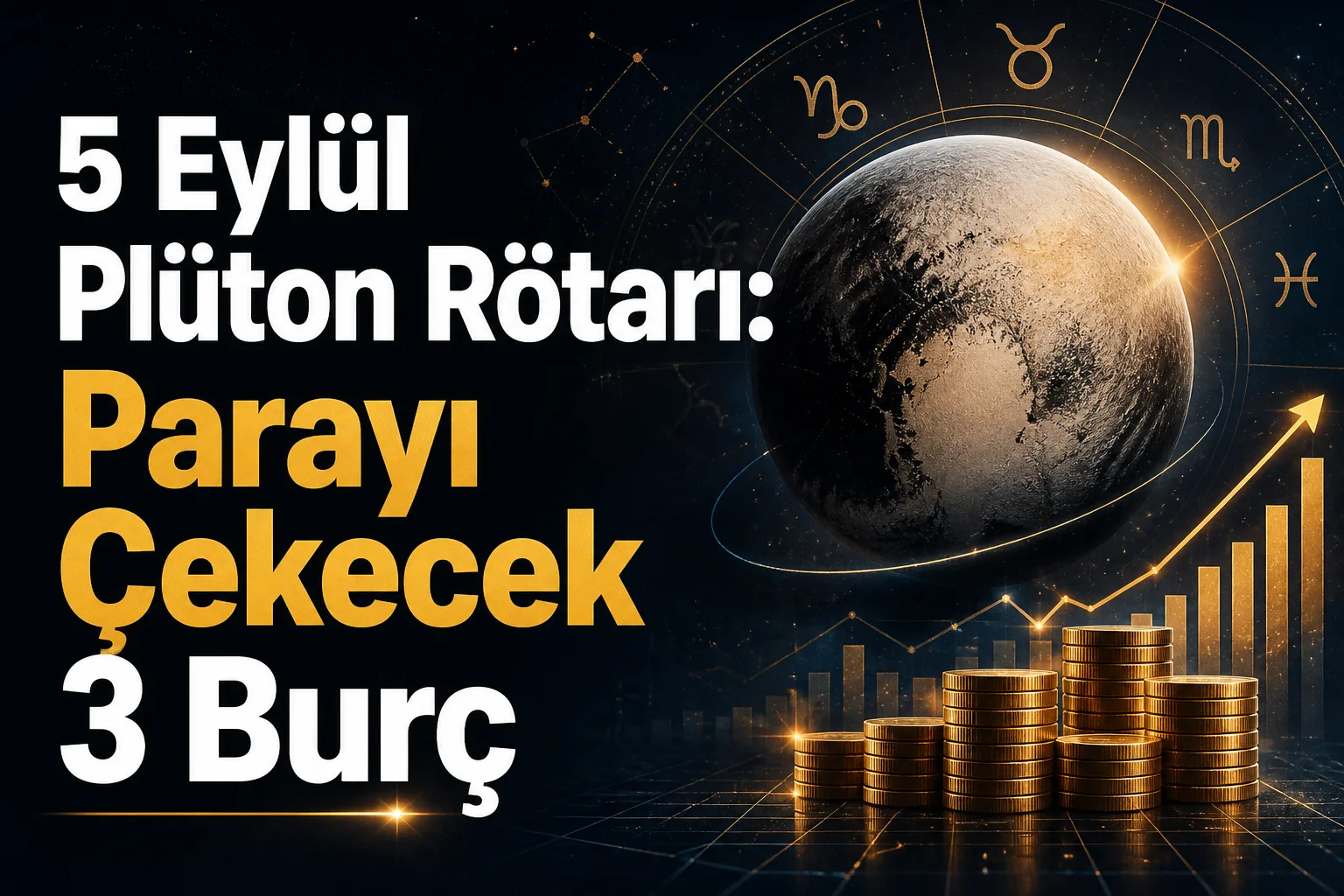 5 Eylül Plüton Rötarı: Parayı Çekecek 3 Burç