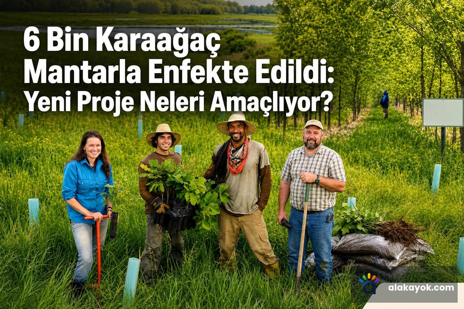 6 Bin Karaağaç Mantarla Enfekte Edildi: Yeni Proje Neleri Amaçlıyor?