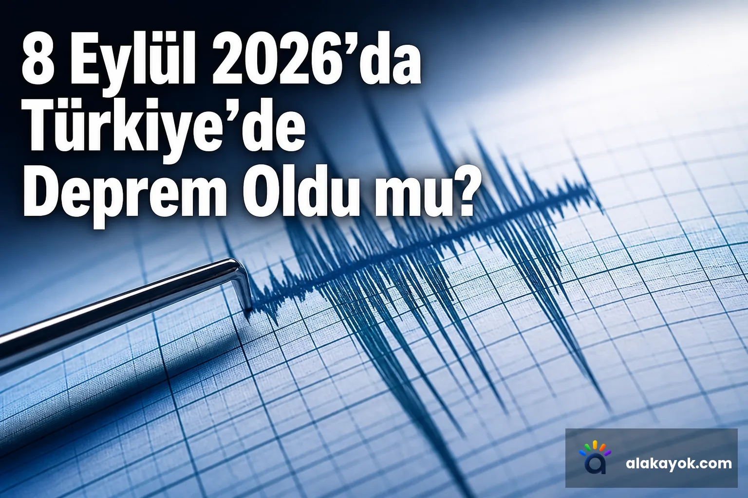8 Eylül 2026'da Türkiye'de Deprem Oldu mu?