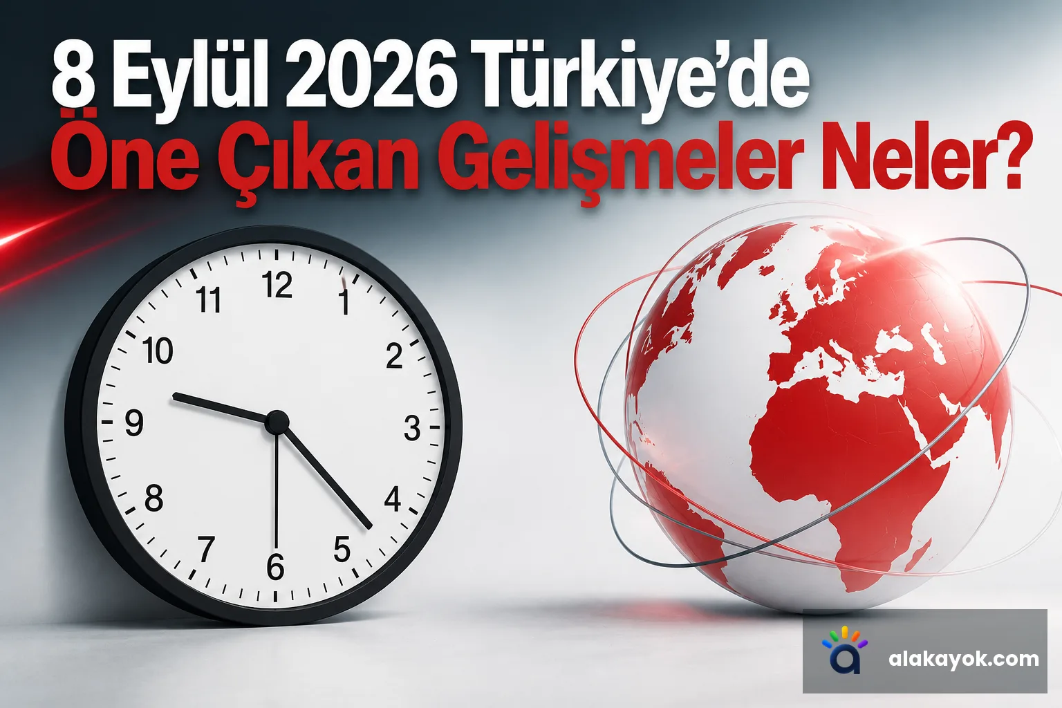 8 Eylül 2026 Türkiye'de Öne Çıkan Gelişmeler Neler?