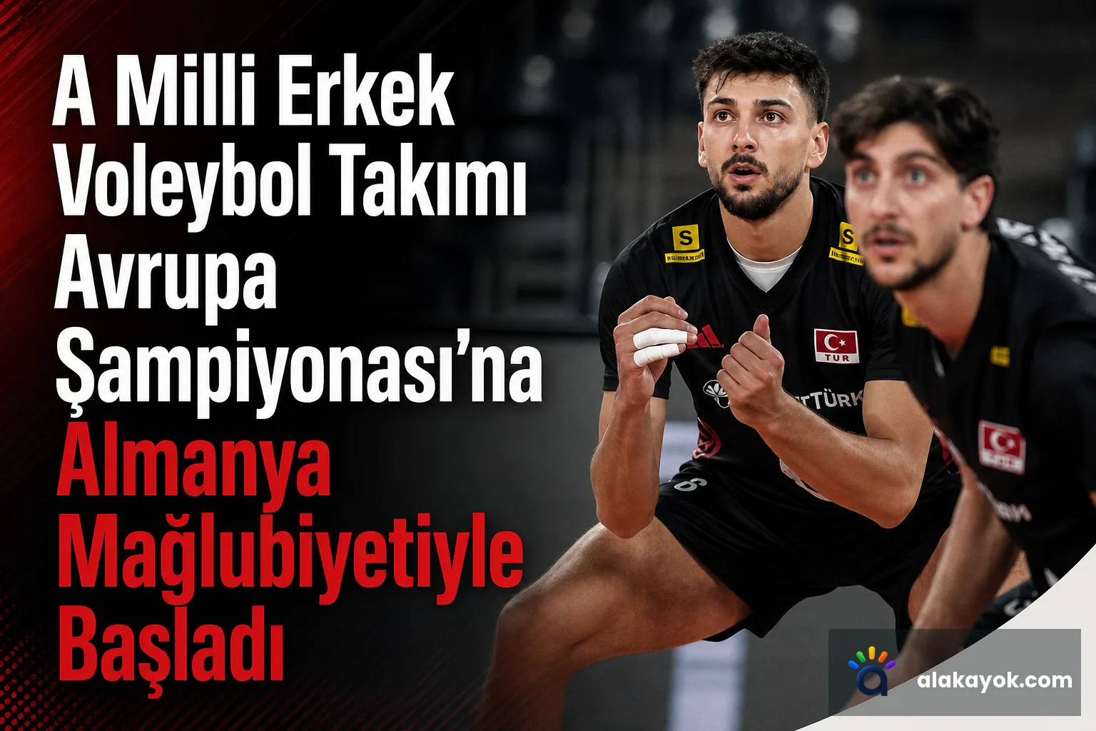 A Milli Erkek Voleybol Takımı Avrupa Şampiyonası'na Almanya Mağlubiyetiyle Başladı