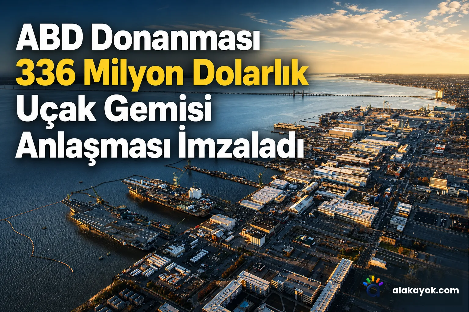 ABD Donanması 336 Milyon Dolarlık Uçak Gemisi Anlaşması İmzaladı