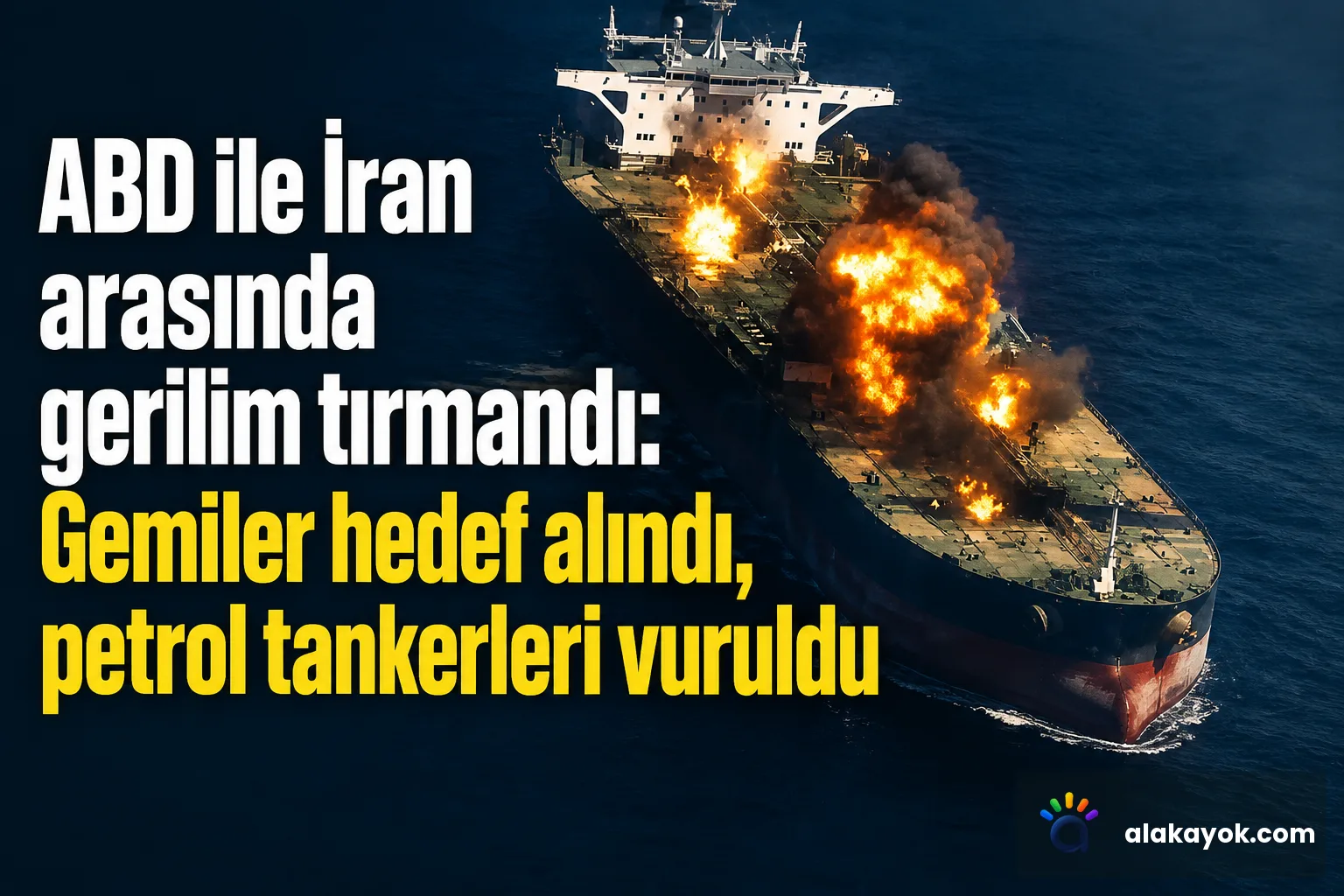 ABD ile İran arasında gerilim tırmandı: Gemiler hedef alındı, petrol tankerleri vuruldu