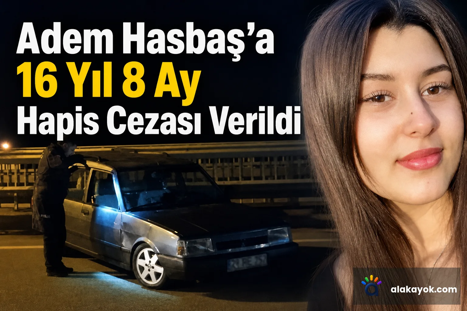 Adem Hasbaş’a 16 Yıl 8 Ay Hapis Cezası Verildi