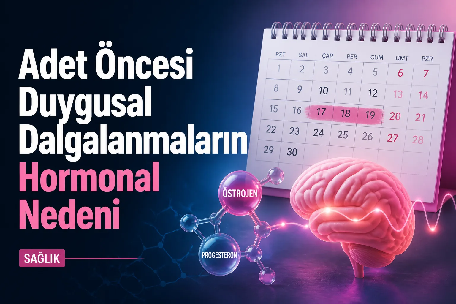 Adet Öncesi Duygusal Dalgalanmaların Hormonal Nedeni