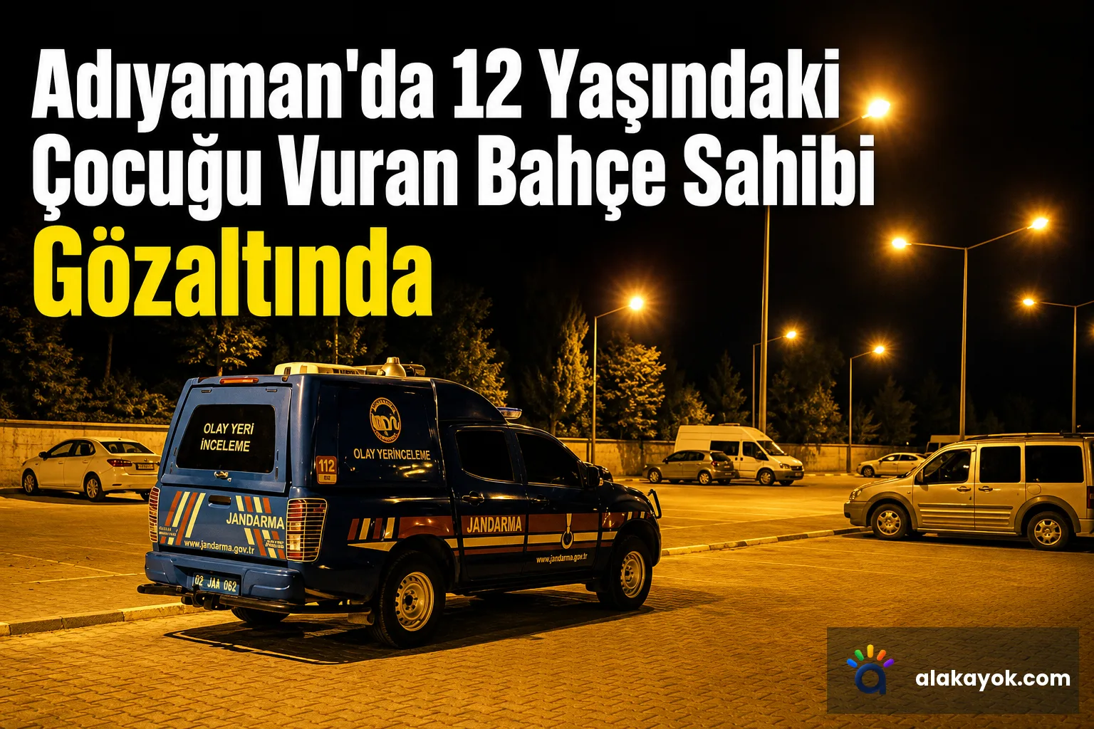Adıyaman'da 12 Yaşındaki Çocuğu Vuran Bahçe Sahibi Gözaltında