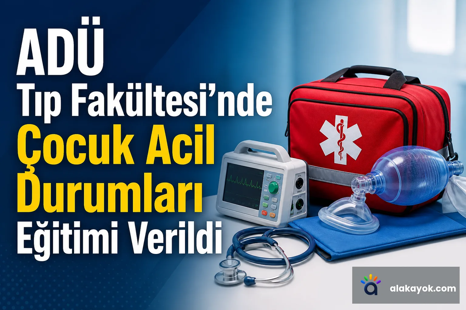 ADÜ Tıp Fakültesi'nde Çocuk Acil Durumları Eğitimi Verildi