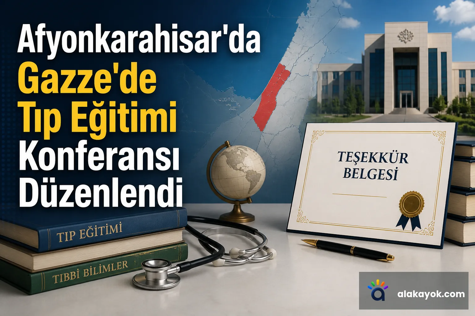Afyonkarahisar'da Gazze'de Tıp Eğitimi Konferansı Düzenlendi