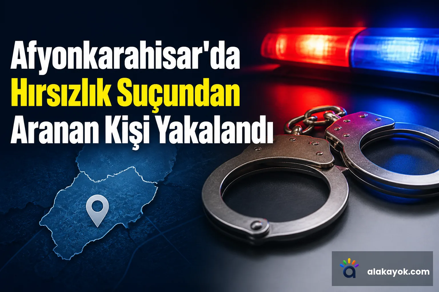 Afyonkarahisar'da Hırsızlık Suçundan Aranan Kişi Yakalandı