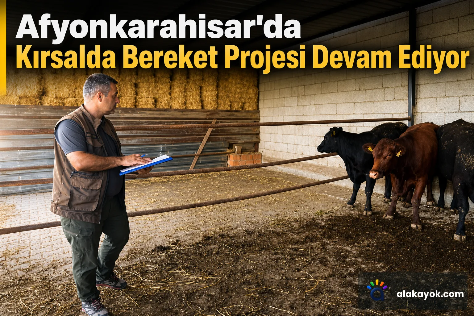 Afyonkarahisar'da Kırsalda Bereket Projesi Devam Ediyor