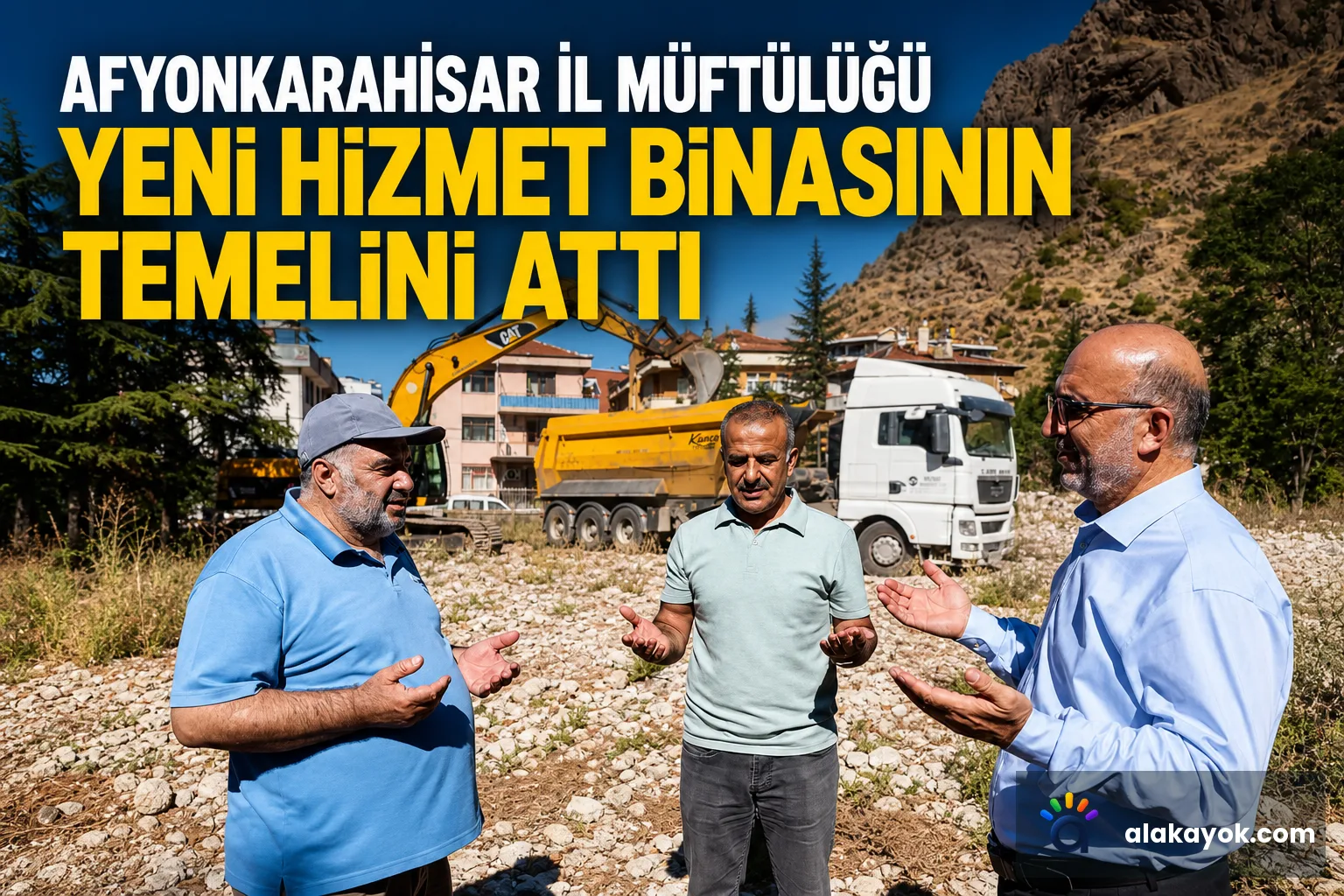 Afyonkarahisar İl Müftülüğü Yeni Hizmet Binasının Temelini Attı