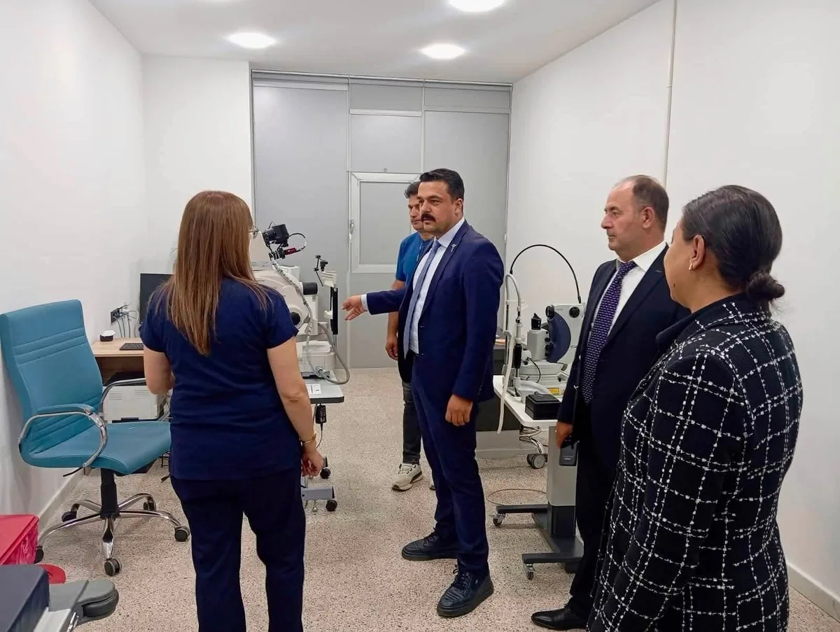 Ağrı Eğitim ve Araştırma Hastanesi'nde Yeni Göz Poliklinikleri Açıldı