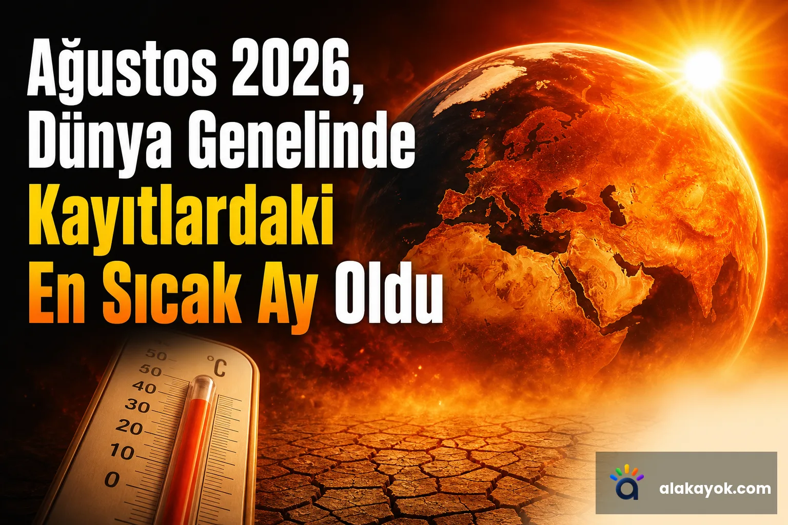 Ağustos 2026, Dünya Genelinde Kayıtlardaki En Sıcak Ay Oldu
