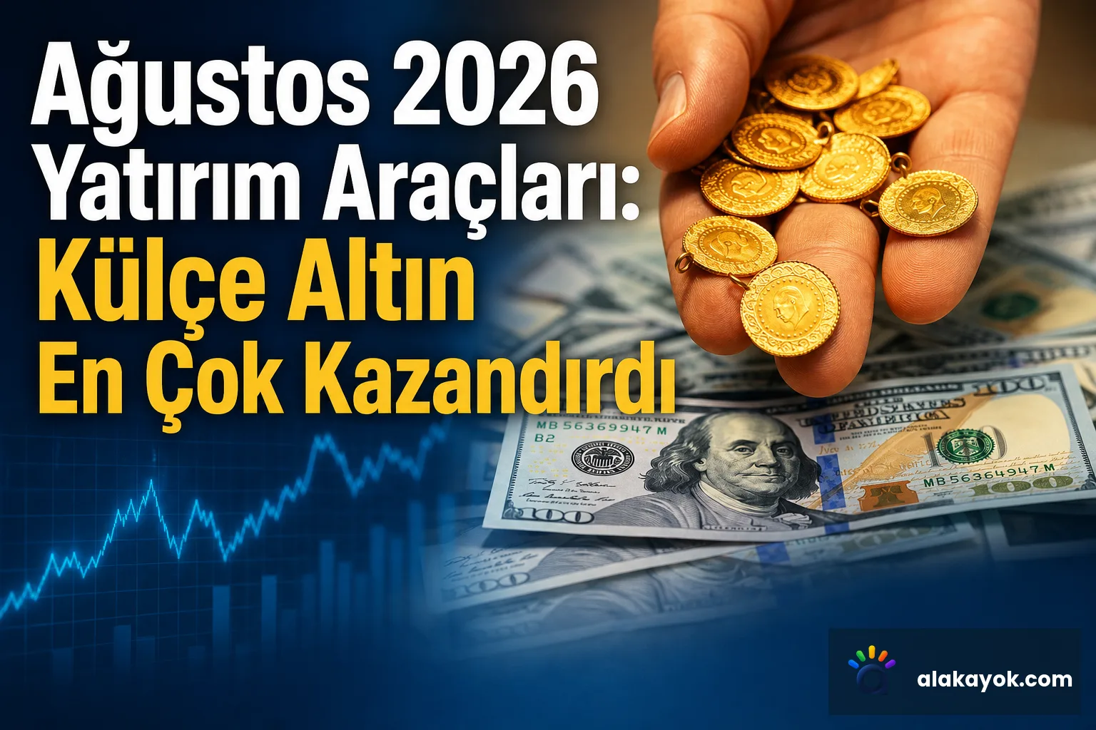 Ağustos 2026 Yatırım Araçları: Külçe Altın En Çok Kazandırdı