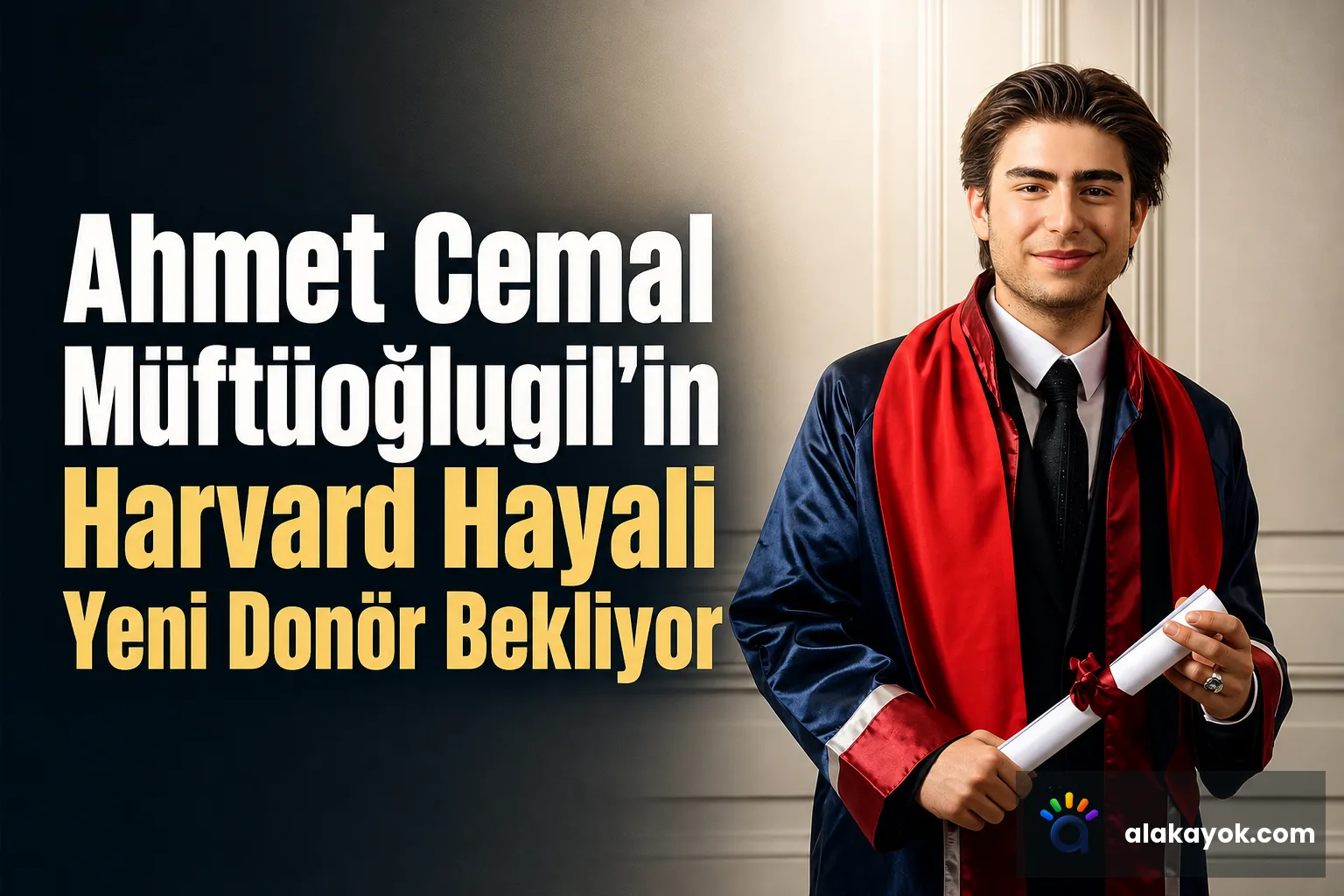 Ahmet Cemal Müftüoğlugil'in Harvard Hayali Yeni Donör Bekliyor