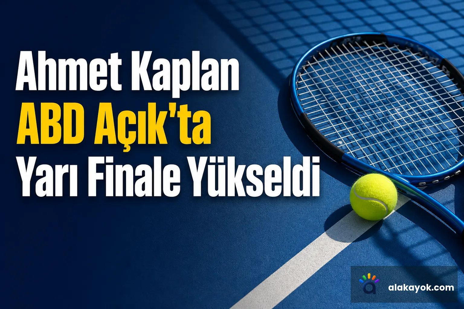 Ahmet Kaplan ABD Açık'ta Yarı Finale Yükseldi