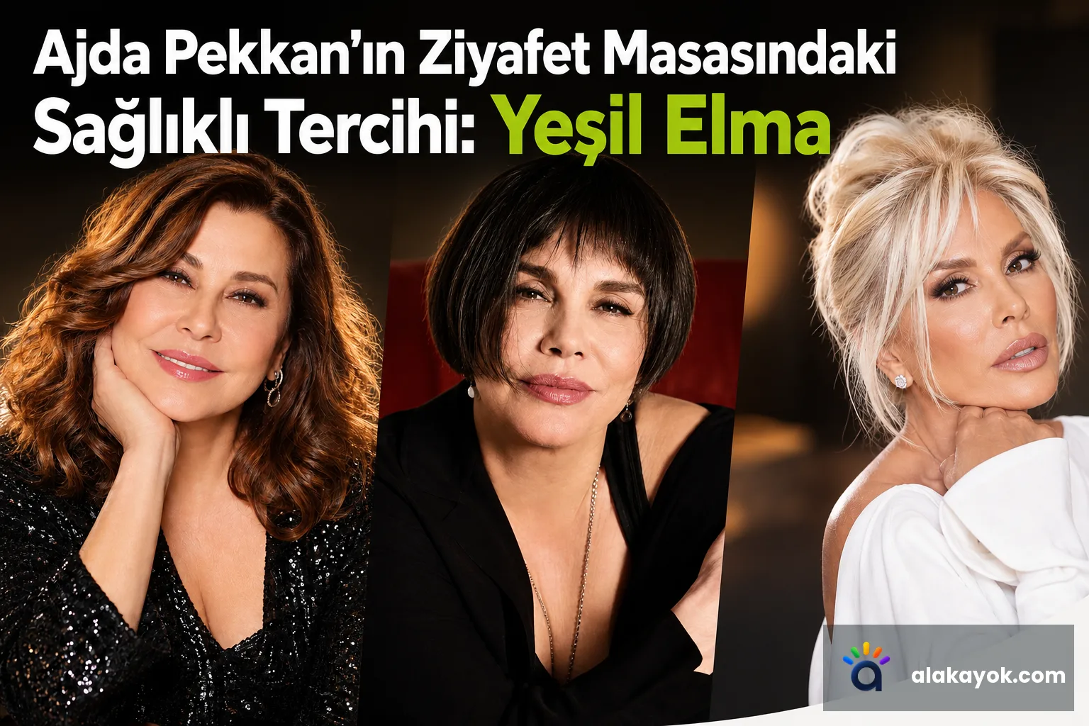 Ajda Pekkan'ın Ziyafet Masasındaki Sağlıklı Tercihi: Yeşil Elma