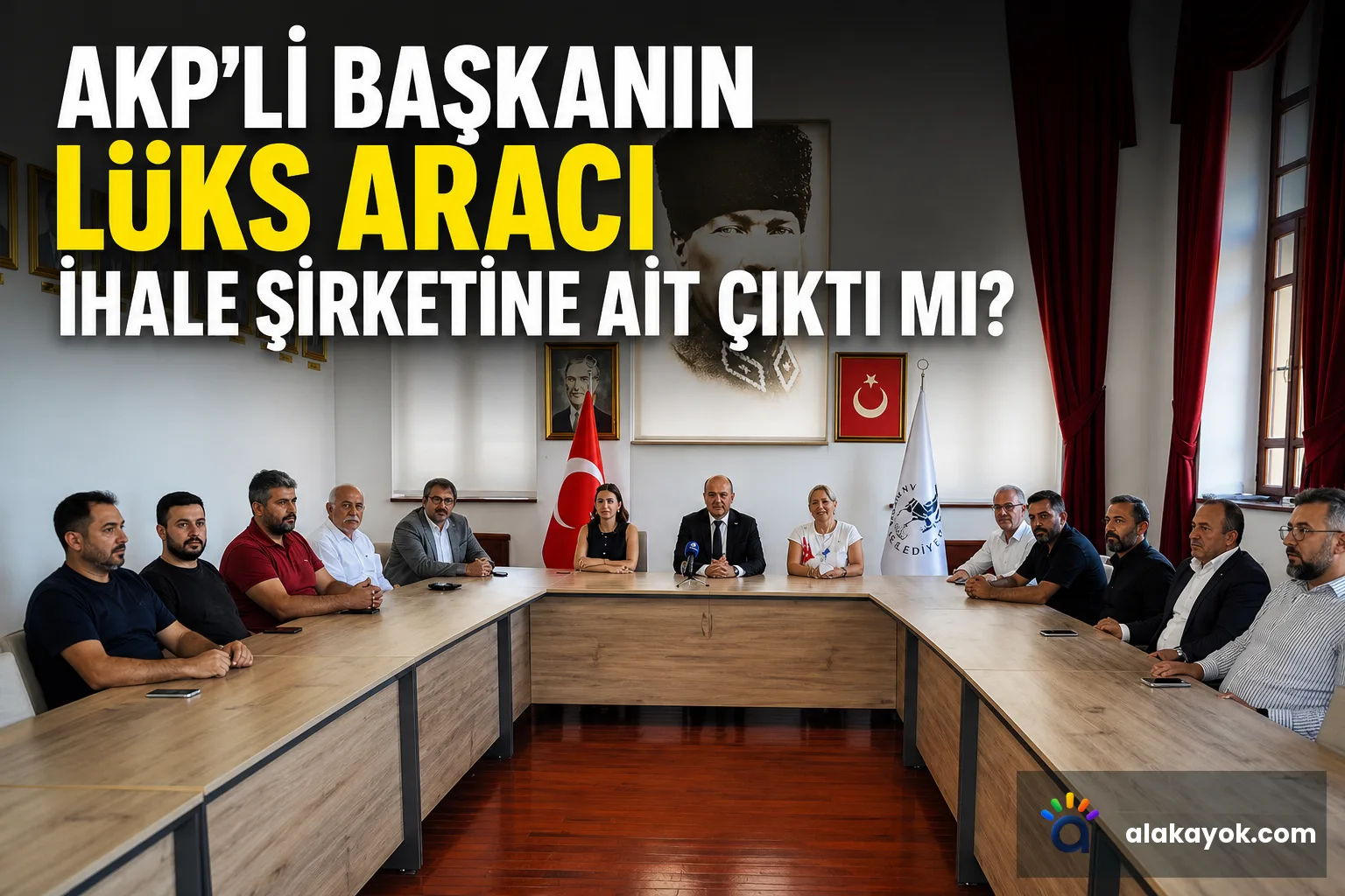 AKP'li Başkanın Lüks Aracı İhale Şirketine Ait Çıktı mı?