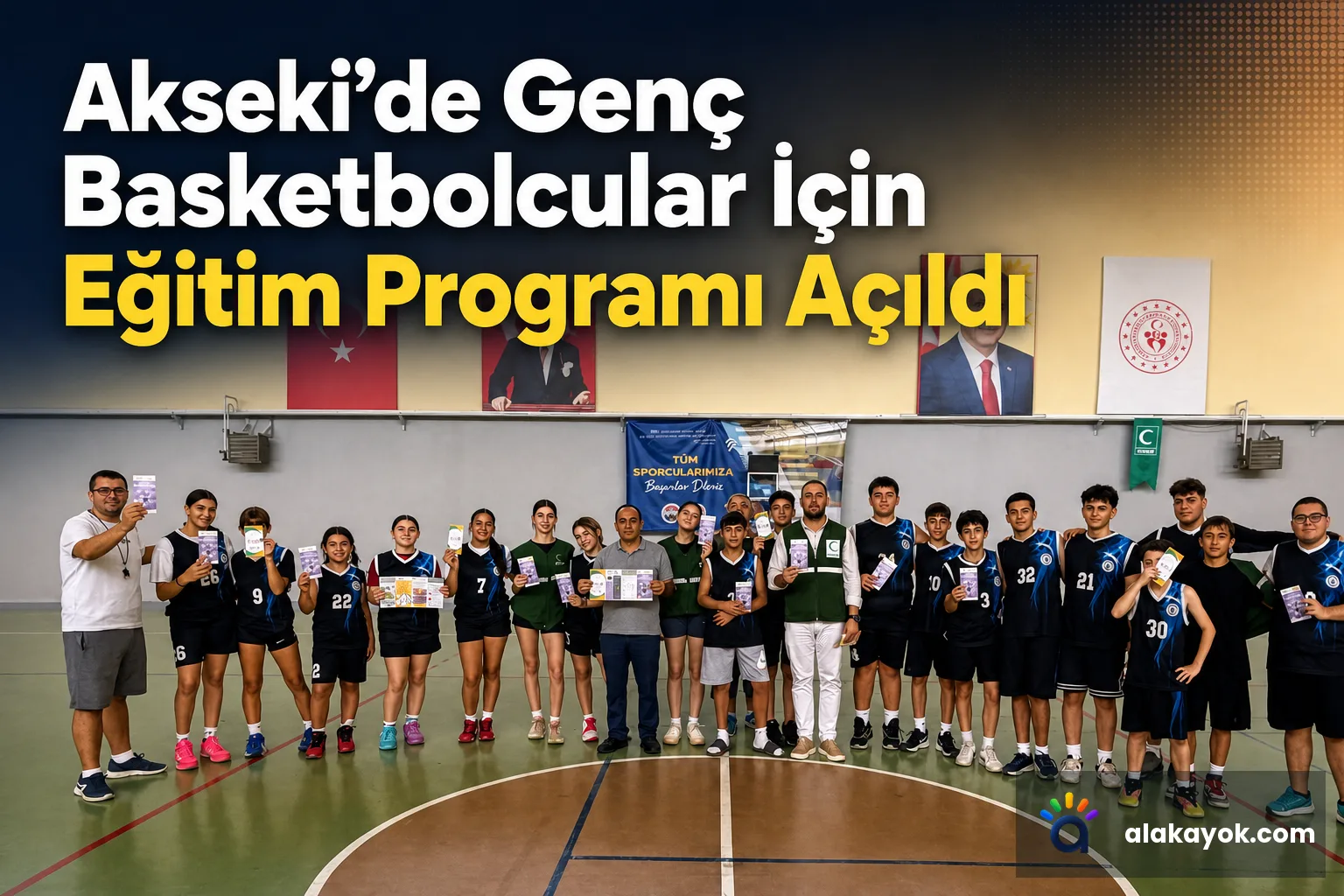Akseki'de Genç Basketbolcular İçin Eğitim Programı Açıldı