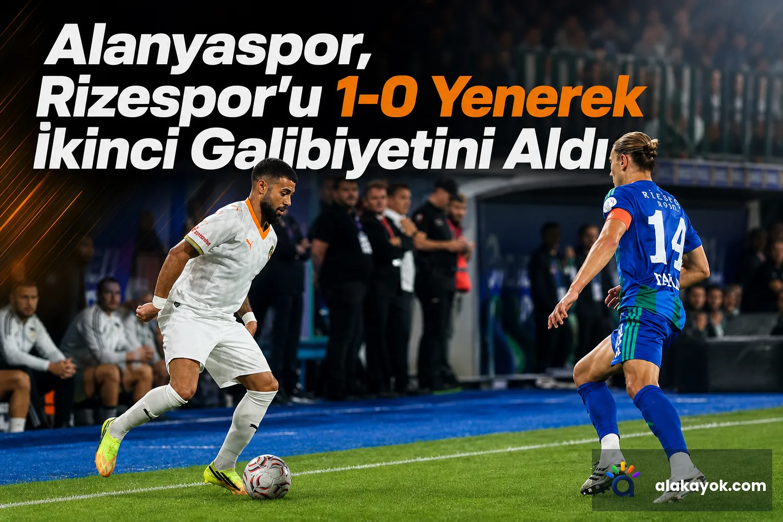Alanyaspor, Rizespor'u 1-0 Yenerek İkinci Galibiyetini Aldı