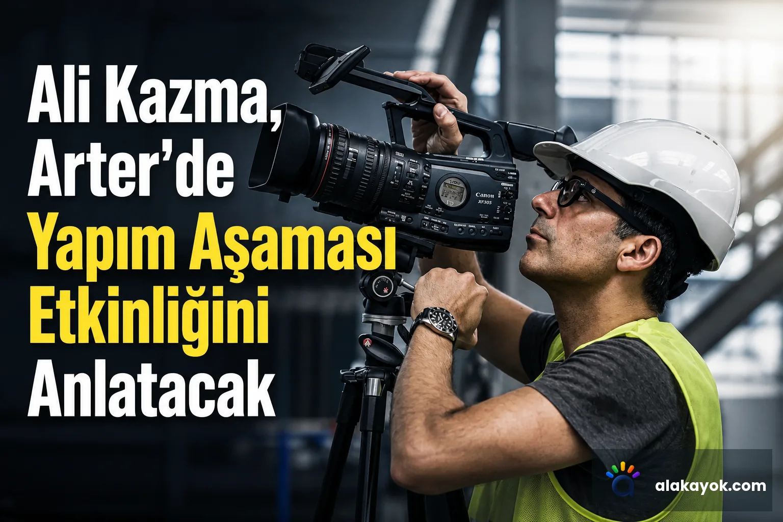 Ali Kazma, Arter'de Yapım Aşaması Etkinliğini Anlatacak