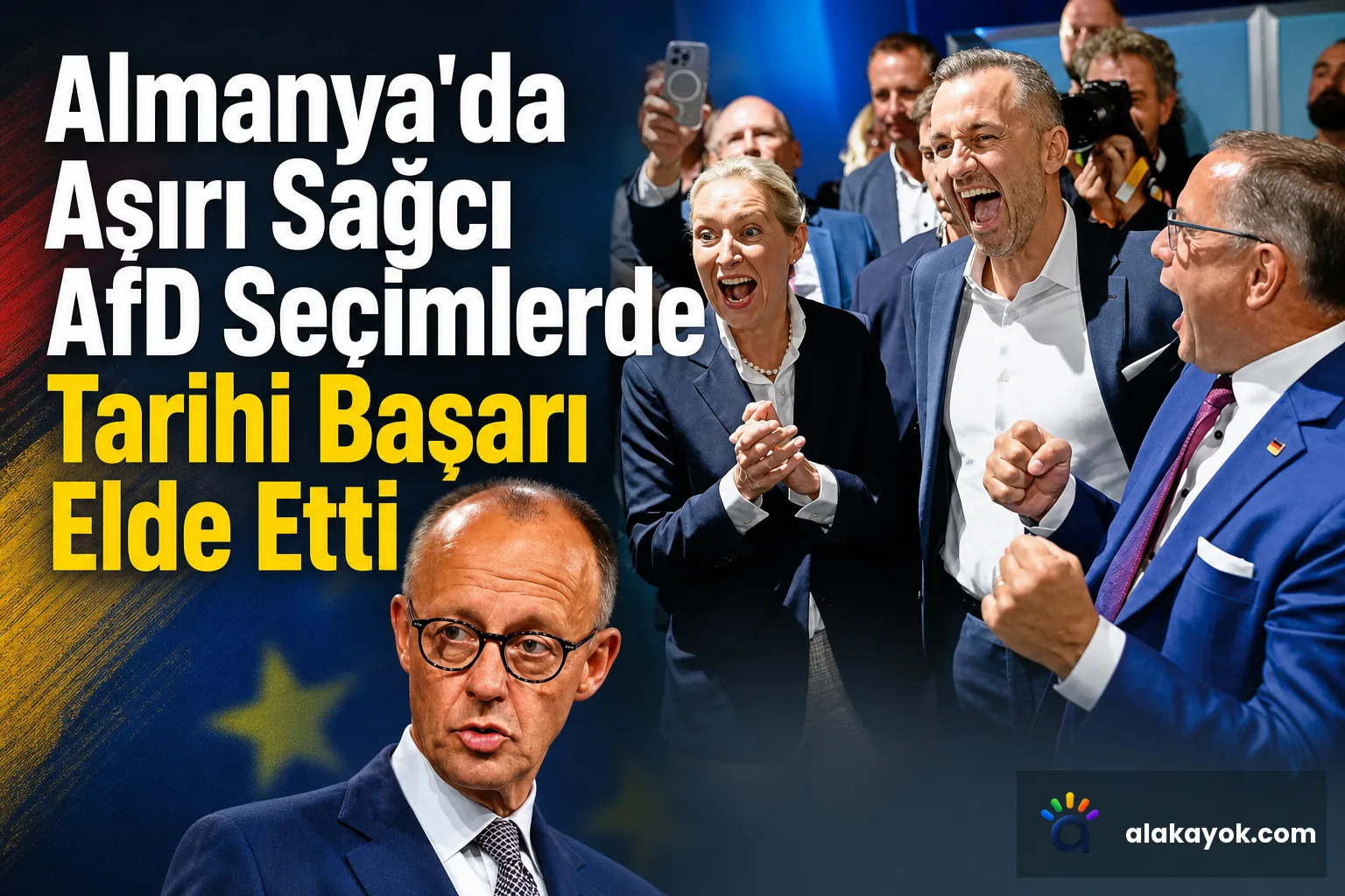 Almanya'da Aşırı Sağcı AfD Seçimlerde Tarihi Başarı Elde Etti