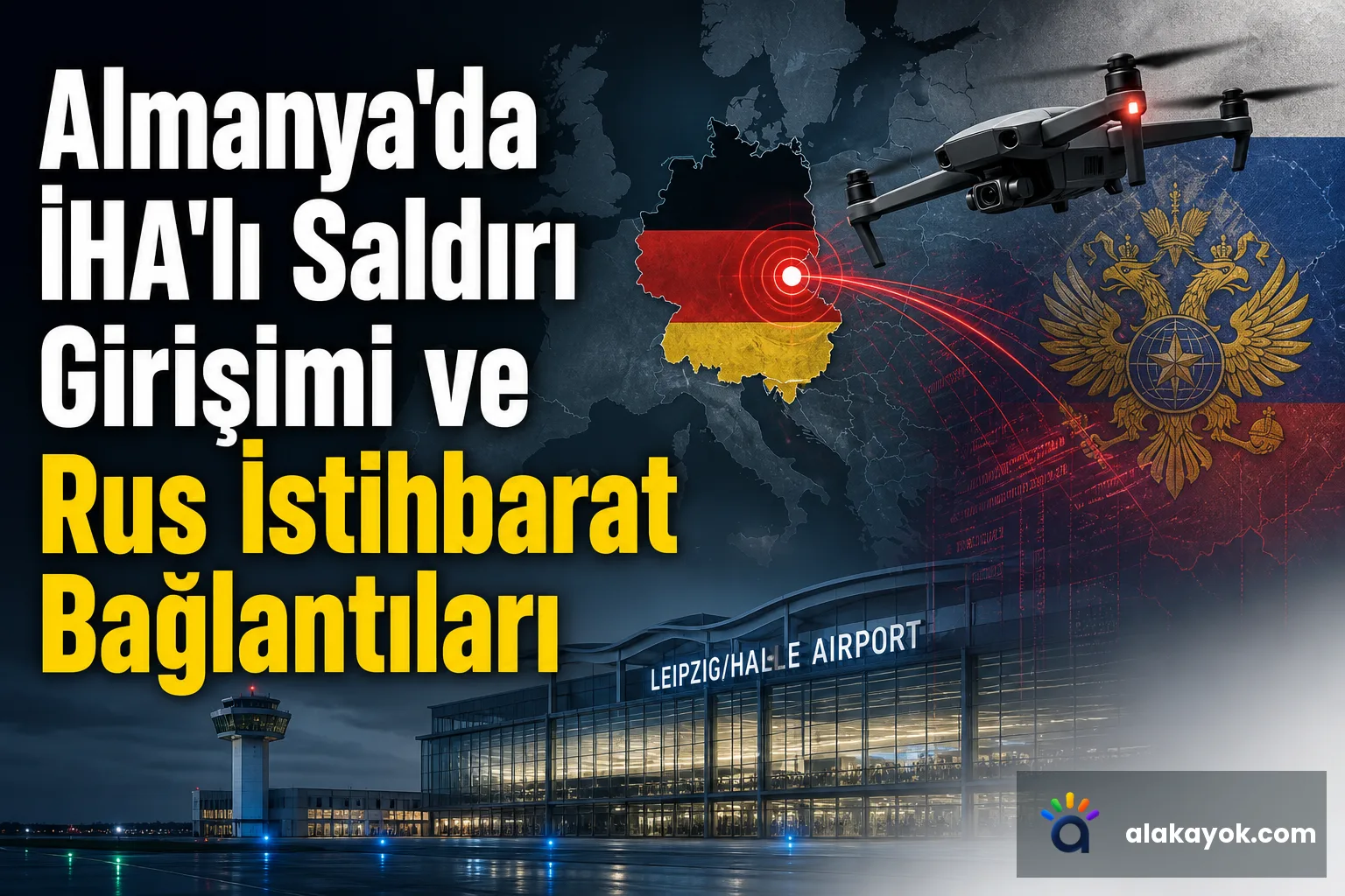 Almanya'da İHA'lı Saldırı Girişimi ve Rus İstihbarat Bağlantıları