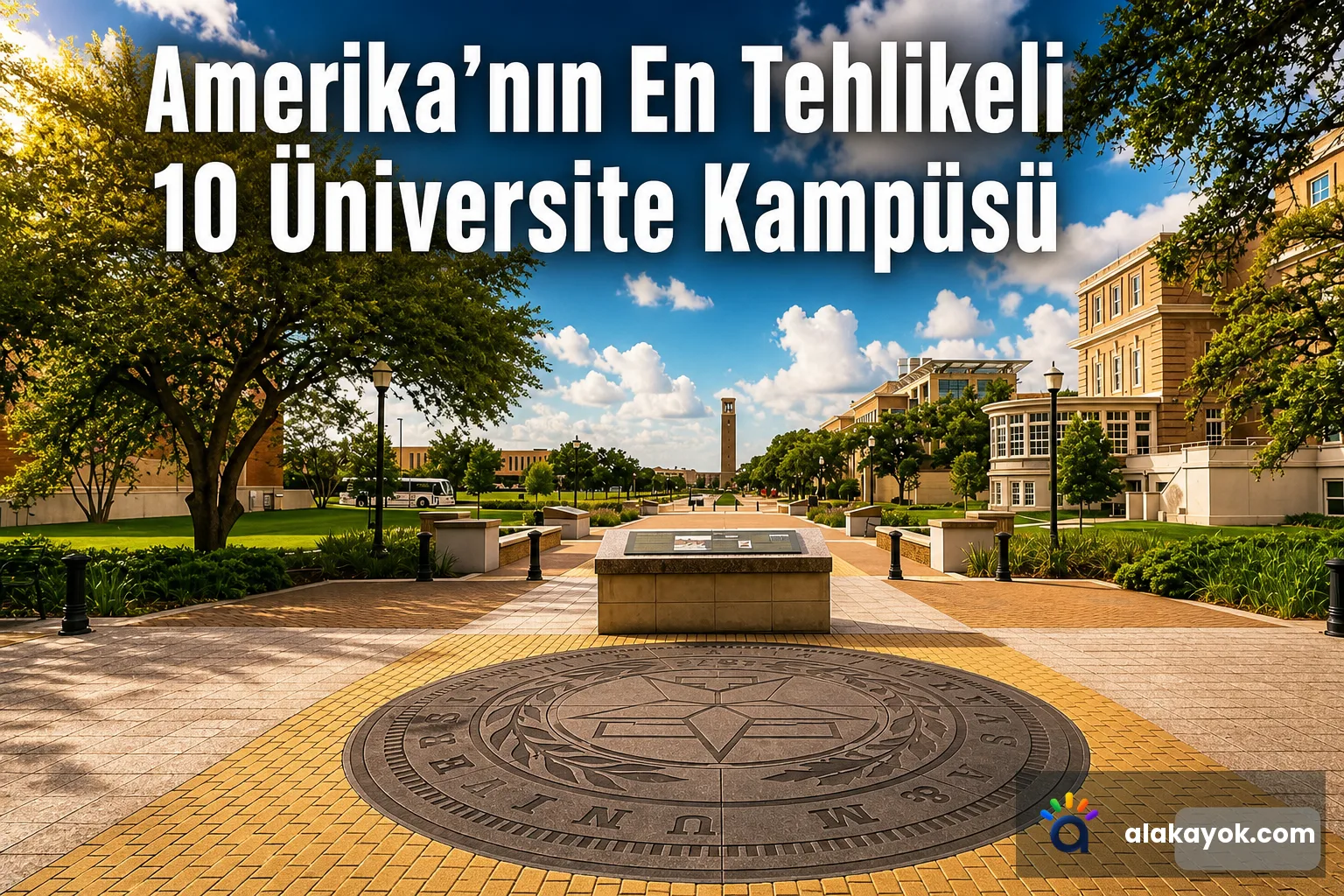 Amerika'nın En Tehlikeli 10 Üniversite Kampüsü