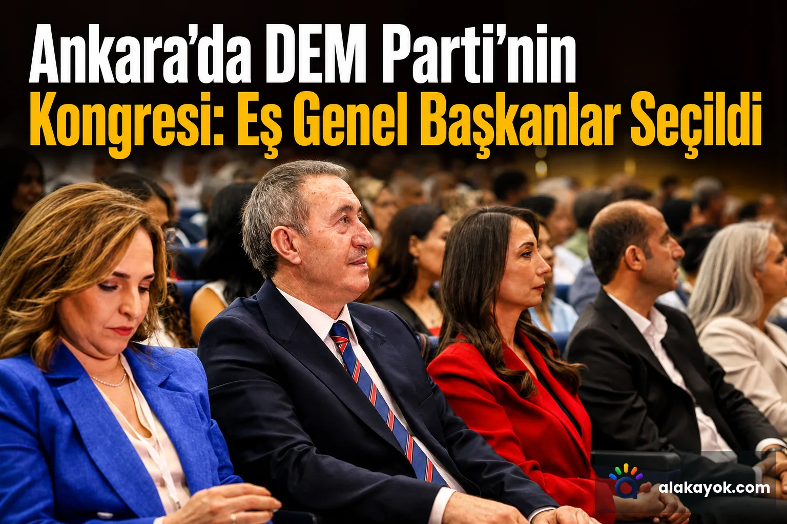 Ankara'da DEM Parti'nin Kongresi: Eş Genel Başkanlar Seçildi