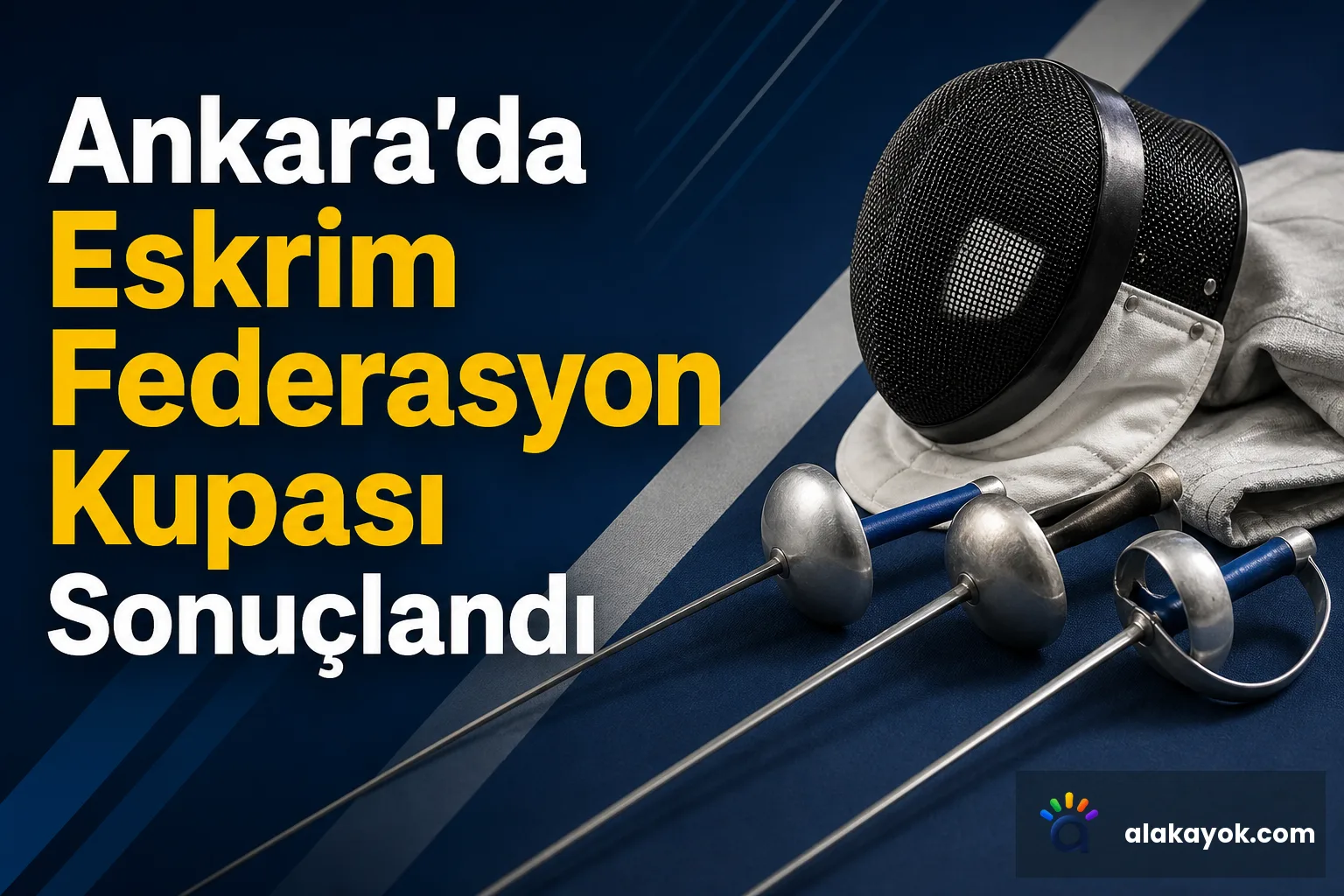 Ankara'da Eskrim Federasyon Kupası Sonuçlandı