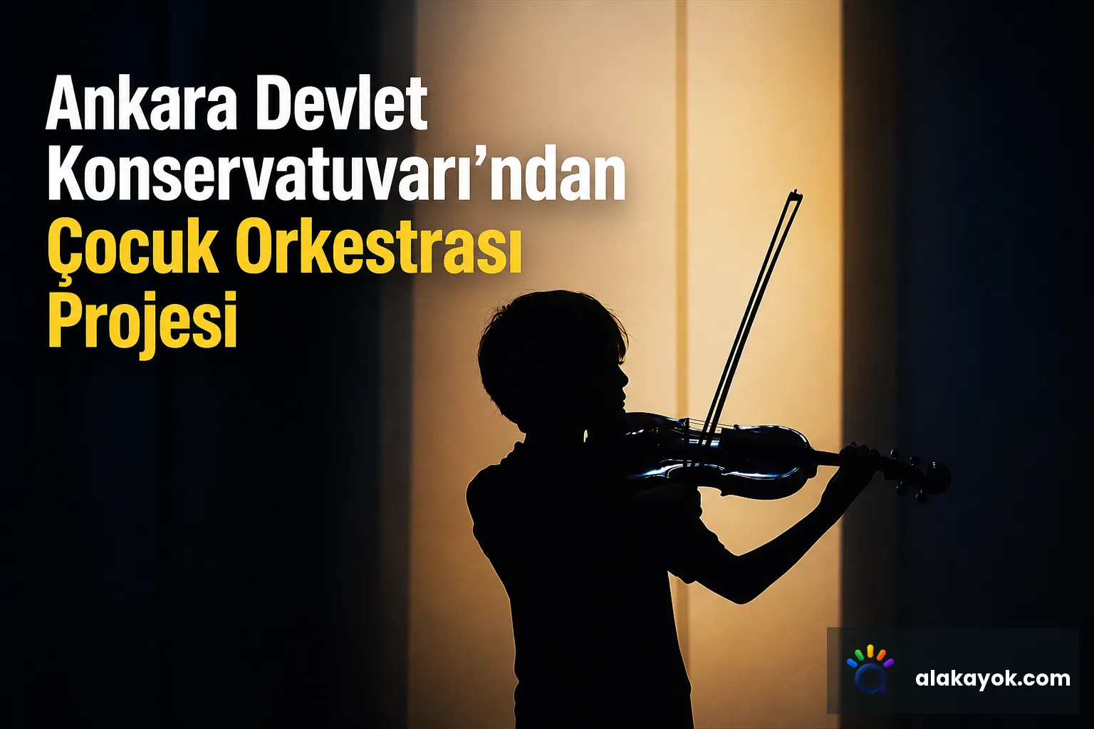 Ankara Devlet Konservatuvarı'ndan Çocuk Orkestrası Projesi