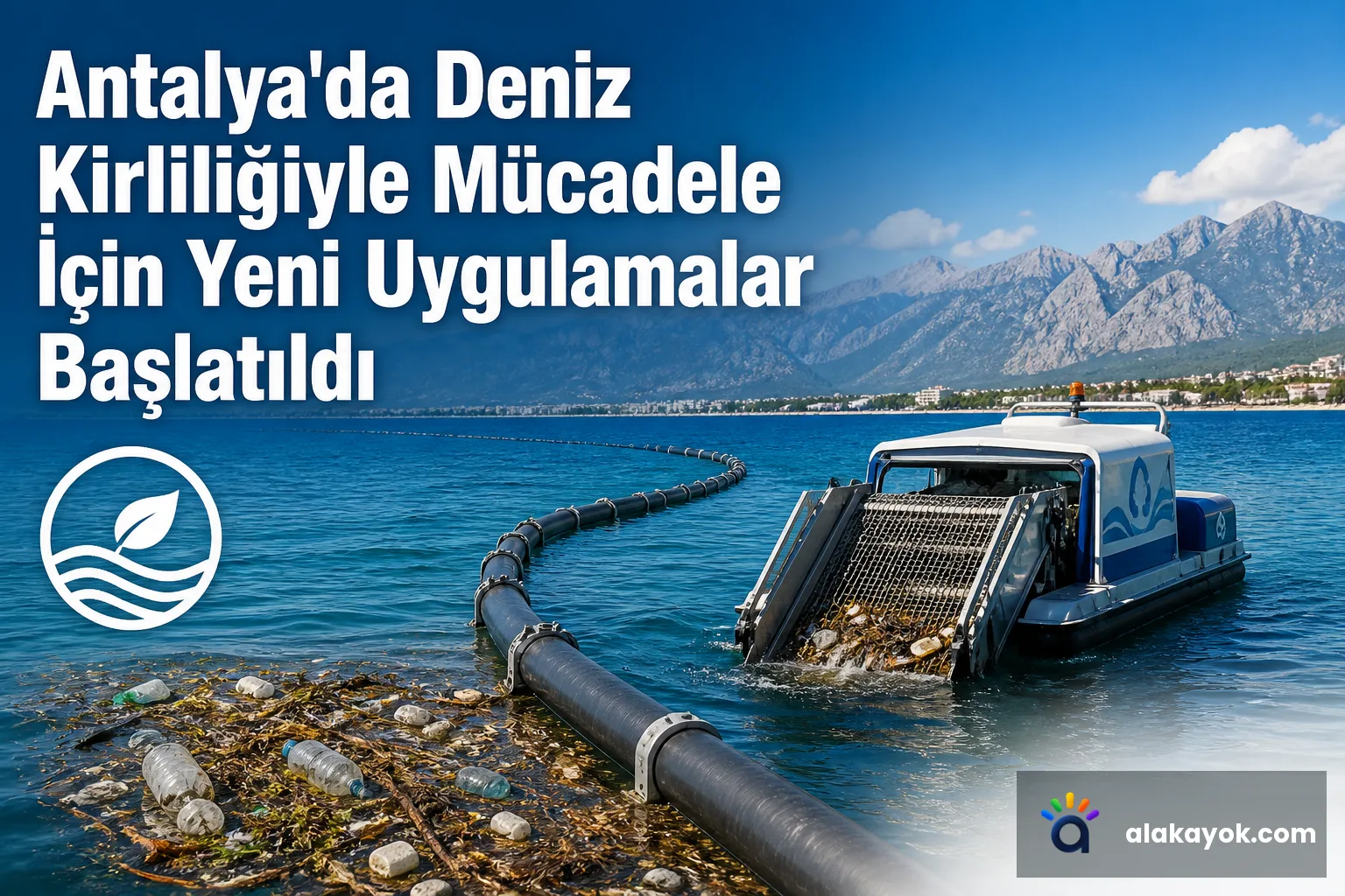 Antalya'da Deniz Kirliliğiyle Mücadele İçin Yeni Uygulamalar Başlatıldı